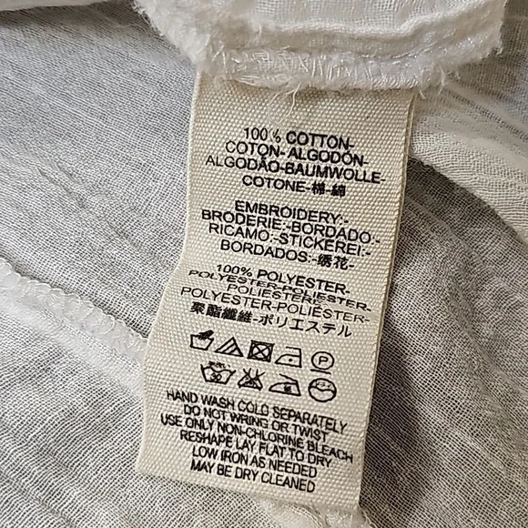 Free People Lohri Embroidered Tassel Top Size S - Picture 13 of 16